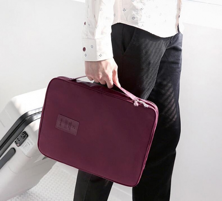 Business Men Travel Shirt Tie Bag Organizer Portable Handbag Super Lightweight Packing Organizer