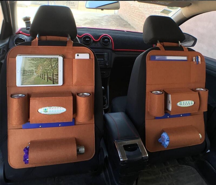 Car Seat Back Storage Organizer Travel Box Pocket l Stowing Tidying Protector Kids   Accessoires