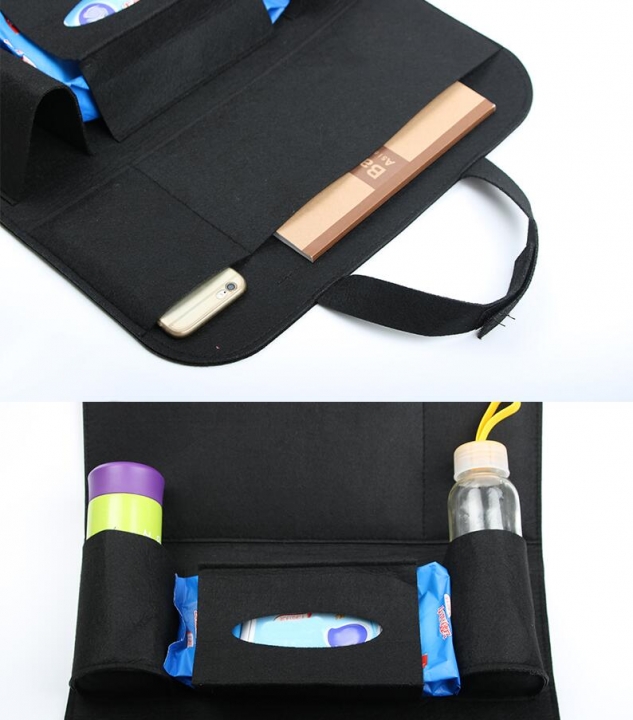 Car Seat Back Storage Organizer Travel Box Pocket l Stowing Tidying Protector Kids   Accessoires