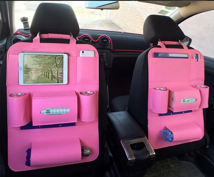 Car Seat Back Storage Organizer Travel Box Pocket l Stowing Tidying Protector Kids   Accessoires