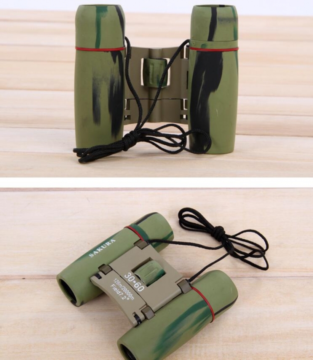 Telescope 30x60 Folding Binoculars with Low Light Vision for outdoor bird watch travell hunt camp