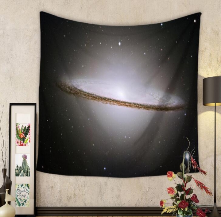 Galaxy Hanging Wall Tapestry Hippie Retro Home Decor Yoga Beach Towel 150x130cm/200x150cm