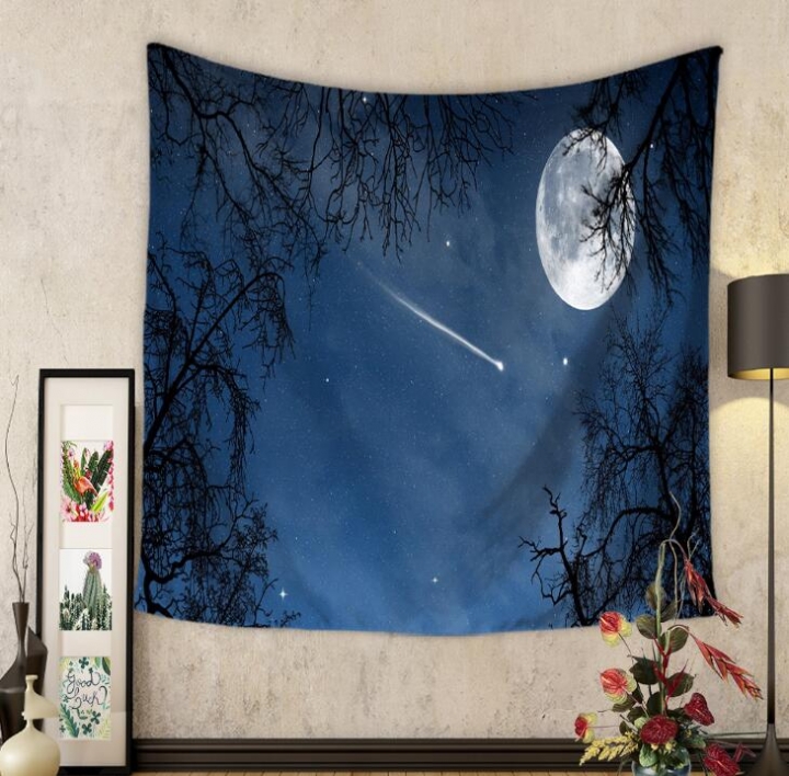 Galaxy Hanging Wall Tapestry Hippie Retro Home Decor Yoga Beach Towel 150x130cm/200x150cm