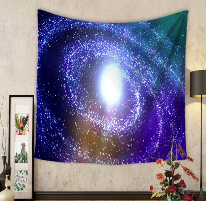 Galaxy Hanging Wall Tapestry Hippie Retro Home Decor Yoga Beach Towel 150x130cm/200x150cm