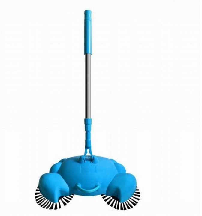 Sweeping Machine Push Type Magic Broom Dustpan Handle Household Cleaning Package Hand Push Sweeper