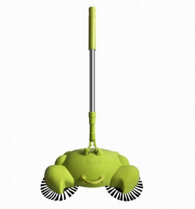 Sweeping Machine Push Type Magic Broom Dustpan Handle Household Cleaning Package Hand Push Sweeper