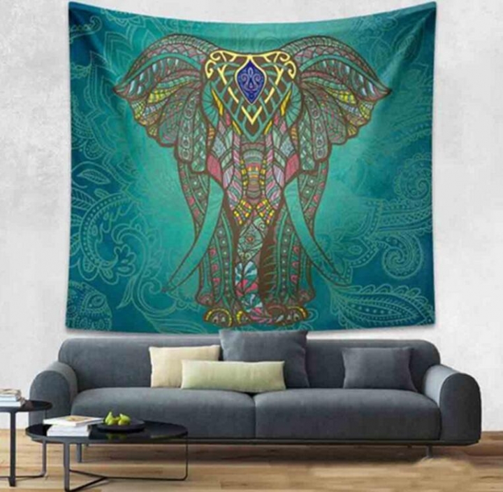 Home Furnishing  Tapestry Wall Hanging Sandy Picnic Throw Rug Blanket Camping Tent Travel Sleeping