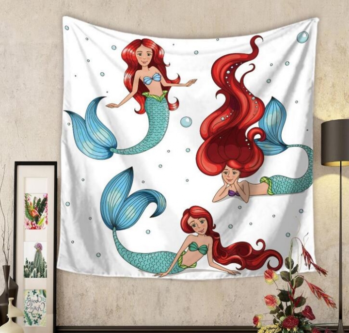 Home Furnishing  Tapestry Wall Hanging Sandy Picnic Throw Rug Blanket Camping Tent Travel Sleeping