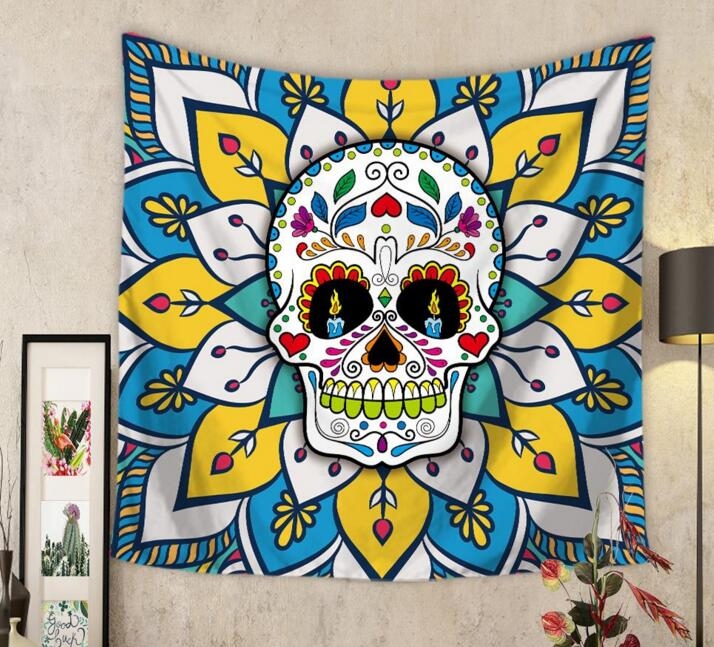 Home Furnishing  Tapestry Wall Hanging Sandy Picnic Throw Rug Blanket Camping Tent Travel Sleeping