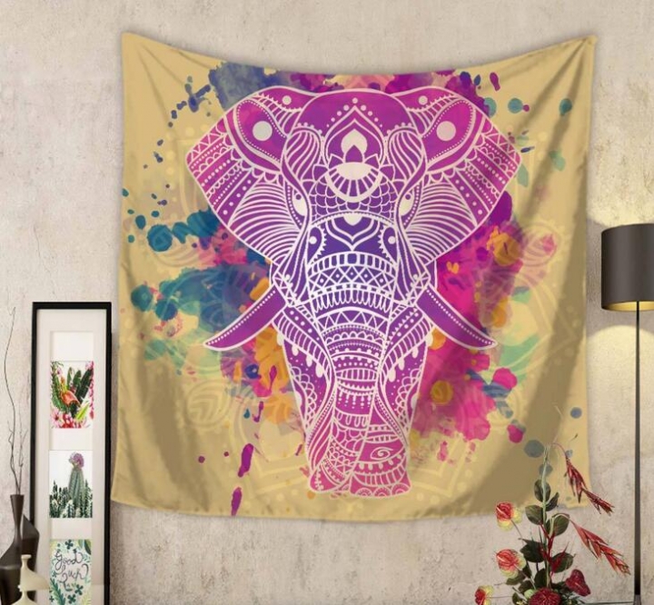 Home Furnishing  Tapestry Wall Hanging Sandy Picnic Throw Rug Blanket Camping Tent Travel Sleeping