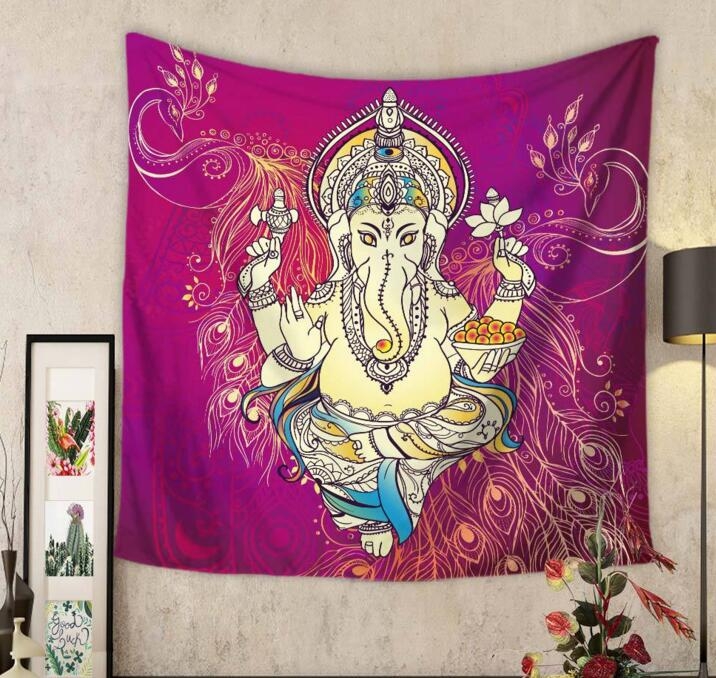 Home Furnishing  Tapestry Wall Hanging Sandy Picnic Throw Rug Blanket Camping Tent Travel Sleeping