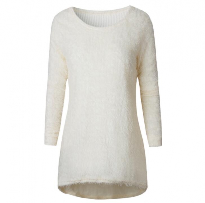 Fashion Sexy Ladies Sweater Coat Long Sleeve Soft Smooth Warm