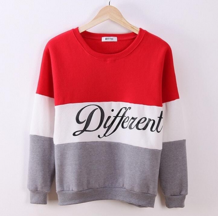 2019 Autumn winter women fleeve hoodies printed letters Different casual sweatshirt hoody sudaderas