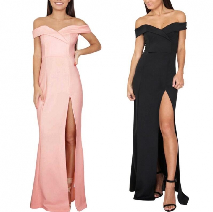 Women Evening Sexy Formal Party Dresses  long Off shoulder beach summer maxi dress vestidos de festa