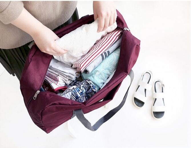 Casual Travel Bags Clothes Luggage Storage Organizer Collation Pouch Cases Accessories Supplies Gear