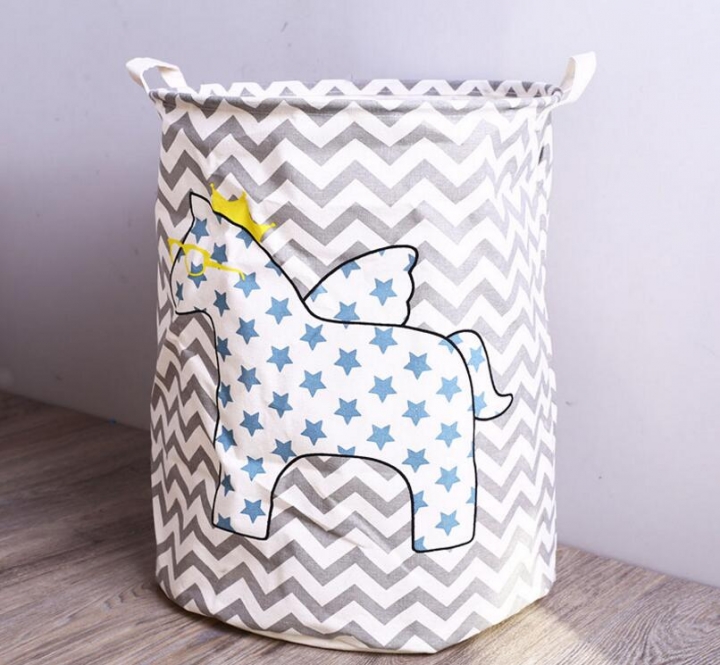 Laundry Basket Storage 40*50cm Large Basket For Toy Washing Basket Dirty Clothes Sundries Storage