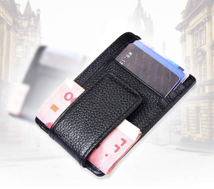Fashion Wallet Money Clip Magnet Clip Ultrathin Pocket Clamp Credit Card Case Mini Creative Wallet