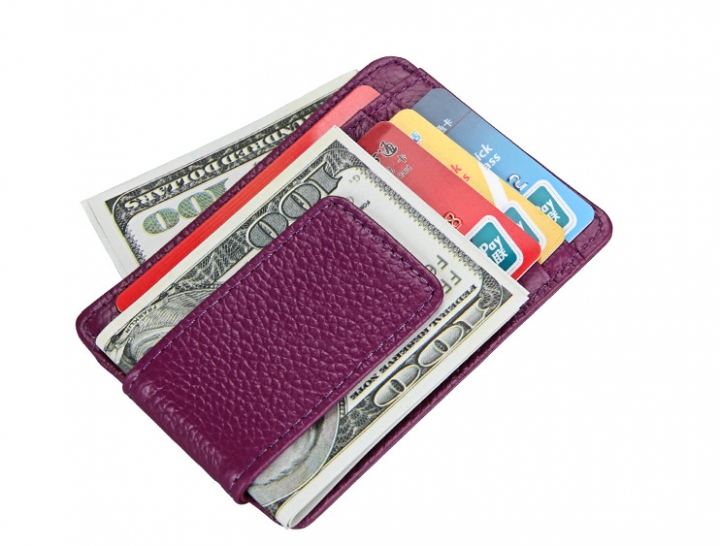 Fashion Wallet Money Clip Magnet Clip Ultrathin Pocket Clamp Credit Card Case Mini Creative Wallet