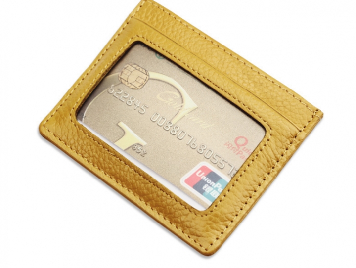 Super Slim Soft Genuine Leather Card Holder Credit Card Holder Card Case Organizer Mini Men Wallets