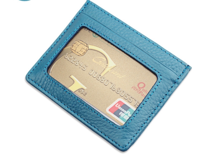 Super Slim Soft Genuine Leather Card Holder Credit Card Holder Card Case Organizer Mini Men Wallets