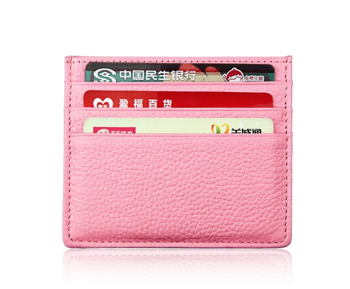 Super Slim Soft Genuine Leather Card Holder Credit Card Holder Card Case Organizer Mini Men Wallets