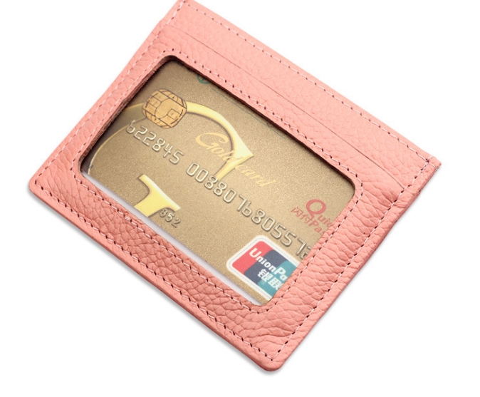 Super Slim Soft Genuine Leather Card Holder Credit Card Holder Card Case Organizer Mini Men Wallets