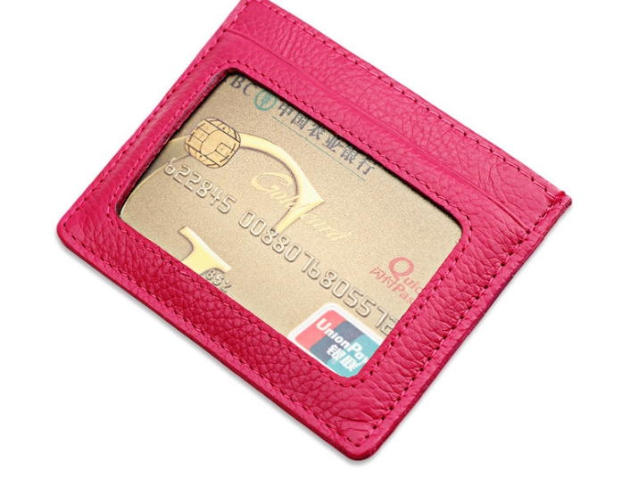 Super Slim Soft Genuine Leather Card Holder Credit Card Holder Card Case Organizer Mini Men Wallets