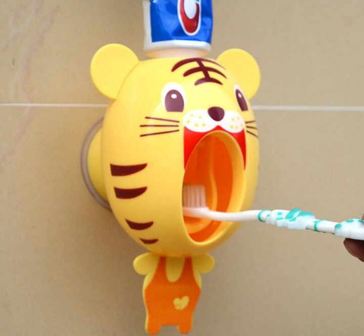 1 Set Creative Automatic Plastic Lazy Toothpaste Dispenser Squeezer Bathroom Bathing Accessories