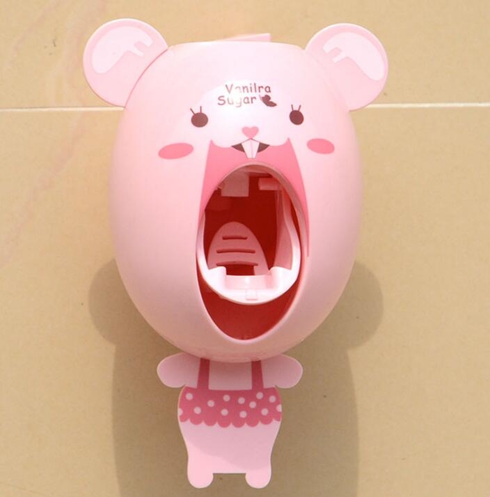 1 Set Creative Automatic Plastic Lazy Toothpaste Dispenser Squeezer Bathroom Bathing Accessories