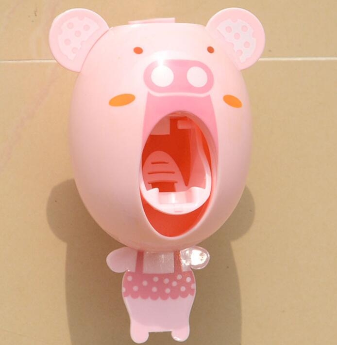 1 Set Creative Automatic Plastic Lazy Toothpaste Dispenser Squeezer Bathroom Bathing Accessories