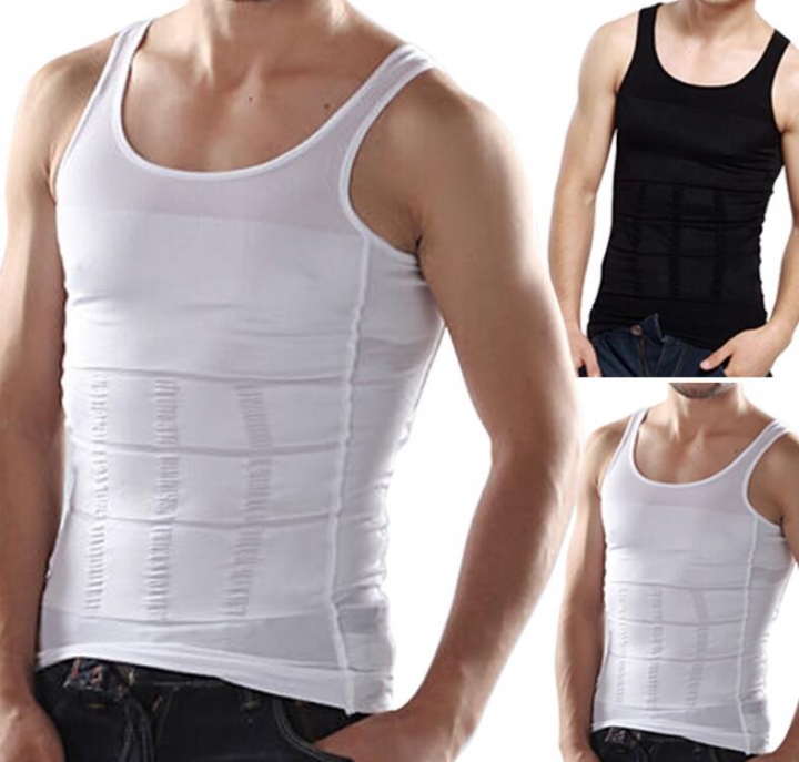 Men Slimming Underwear Body Shaper Waist Cincher Corset Men Shaper Vest Body Belly Waist Shapewear