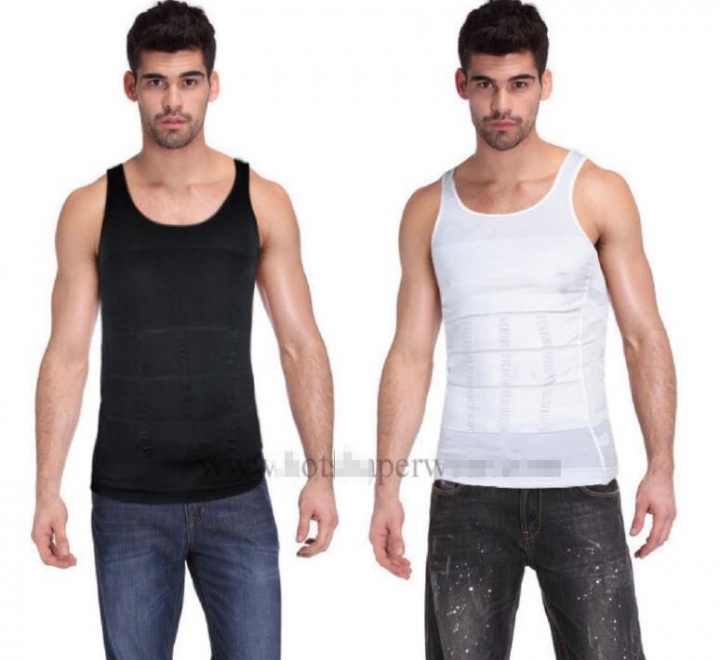 Men Slimming Underwear Body Shaper Waist Cincher Corset Men Shaper Vest Body Belly Waist Shapewear