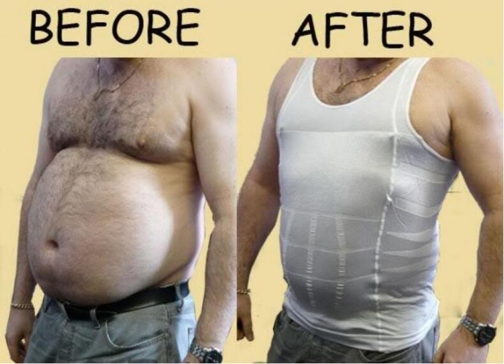 Men Slimming Underwear Body Shaper Waist Cincher Corset Men Shaper Vest Body Belly Waist Shapewear