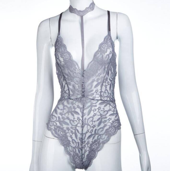 Porn Sexy Lingerie Hollow Out Deep V Bandage Lace Dress Erotic Lingerie Sexy Underwear Nightwear