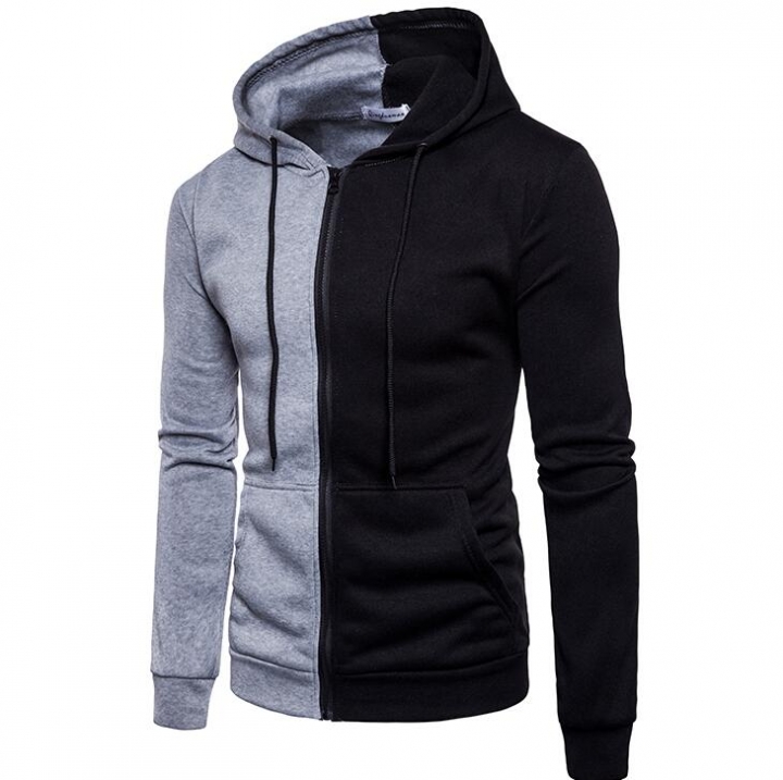 Jacket Men Windbreaker 2019 Spring Autumn Jacket Men&apos;s Hooded Casual Jackets Male Coat Thin Outwear