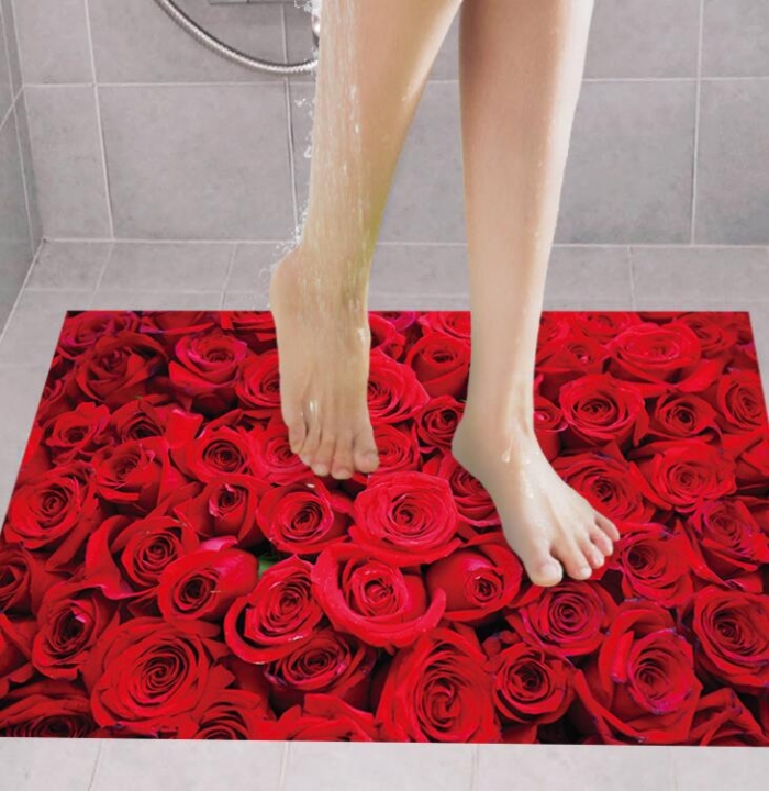 New 3D Labels On Floor Poster Wall Sticker Pebbles Anti-skid Floor Stickers Home Decor Accessories