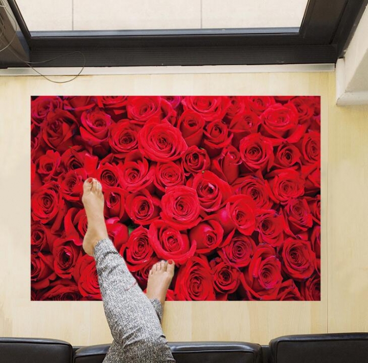 New 3D Labels On Floor Poster Wall Sticker Pebbles Anti-skid Floor Stickers Home Decor Accessories