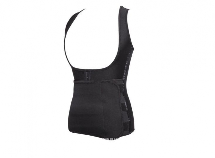 NEW Neoprene Sauna Vest Body Shaper Slimming Waist Trainer Shapewear Adjustable Sweat Belt Corset