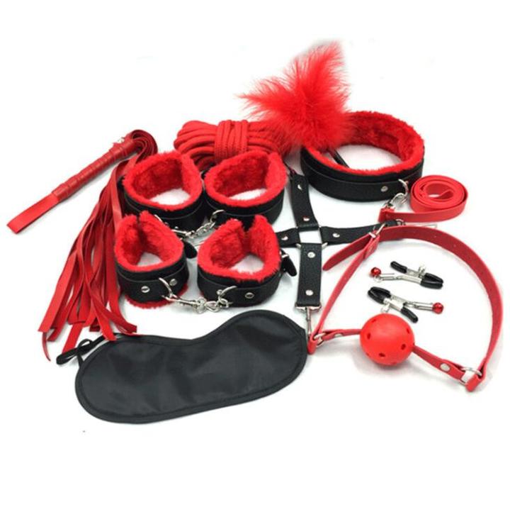 Shop Bondage Set handcuff Whip female collar love intimate products for adults