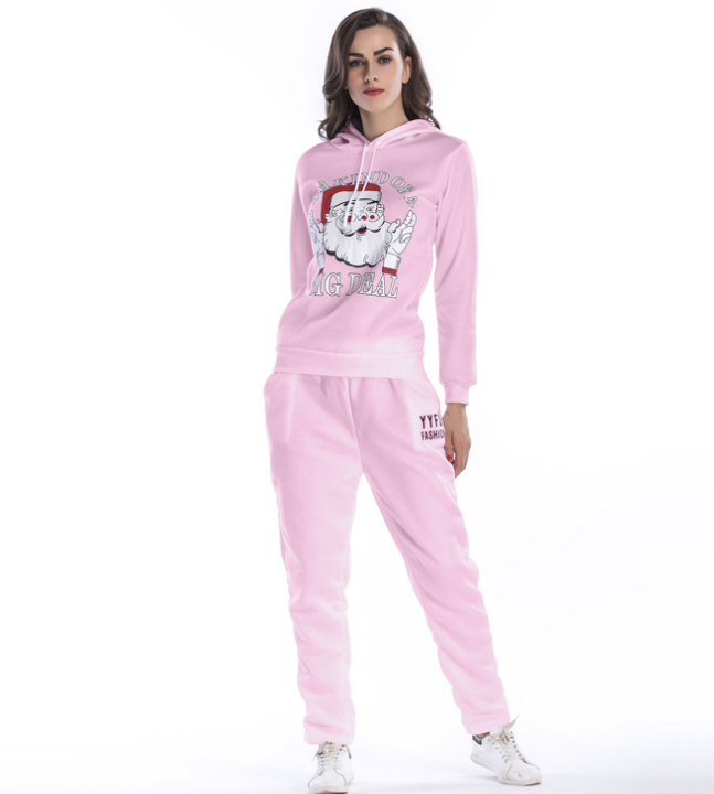 2pcs Hooded Casual Tracksuit Suits For Women Set Hoodies Sweatshirt+pant Women&apos;s Suit Sweatsuit