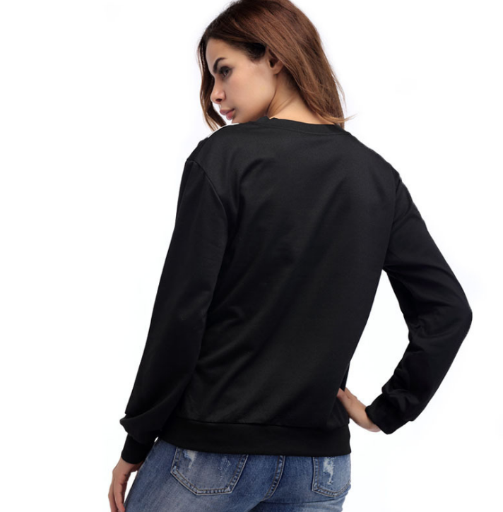 Women&apos;s Casual Long Sleeve Floral Print T-Shirts Blouse Tops