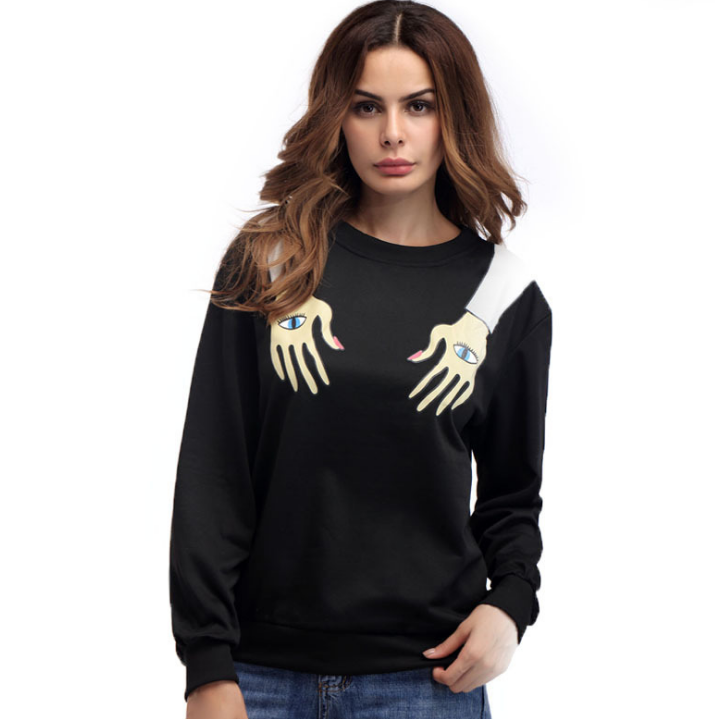 Women&apos;s Casual Long Sleeve Floral Print T-Shirts Blouse Tops