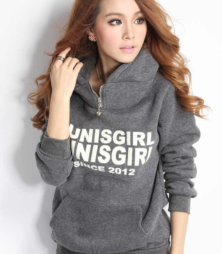 Women Casual Pullover Hoodie Sweatpants 3 Piece Sport Jumpsuits Outfits Set