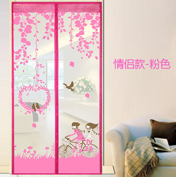 Magnet Mosquito Net Summer Anti-mosquito Mesh magnetic Curtains Soft Yarn Door Tulle Window Screen