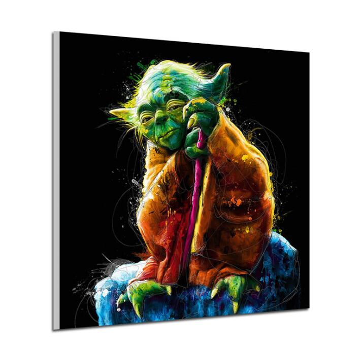 Canvas Painting Wall Art Pictures prints colorful frog on canvas no frame home decor Wall poster