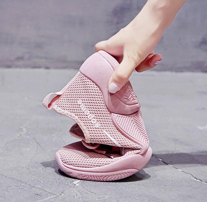 Women Casual Shoes Breathable Walking Mesh Flat Shoes Sneakers Women 2019 Gym Vulcanized Tenis