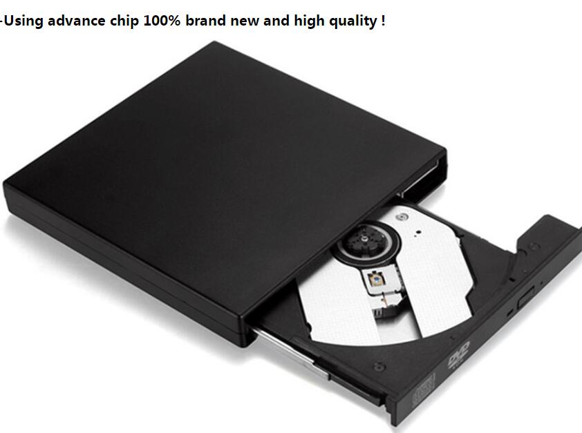External DVD Drive Optical USB 2.0 CD ROM Player CDRW Burner Writer Reader Recorder Portatil Windows