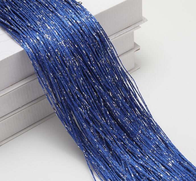 Door String Curtain 1mX2m Shiny Tassel Flash Line Window Curtain Valance Divider Decorative Wedding