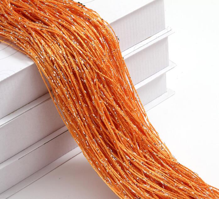 Door String Curtain 1mX2m Shiny Tassel Flash Line Window Curtain Valance Divider Decorative Wedding
