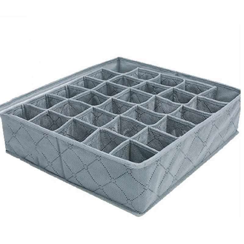Socks Storage Organizer Box Non-woven Fabrics Foldable Large Capacity Bedroom Box Closet Wardrobe